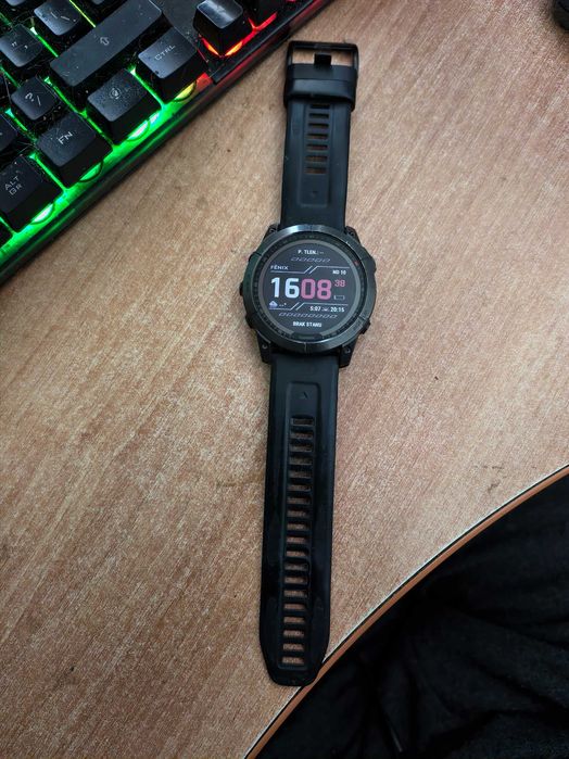 Garmin fenix 7x solar plus mapa topo na gwarancji