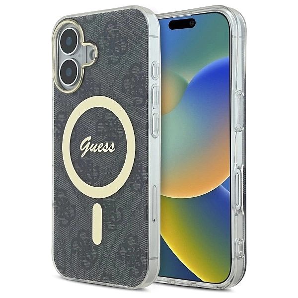 Guess GUHMP16MH4STK iPhone 16 Plus 6.7" czarny/black hardcase IML 4G M