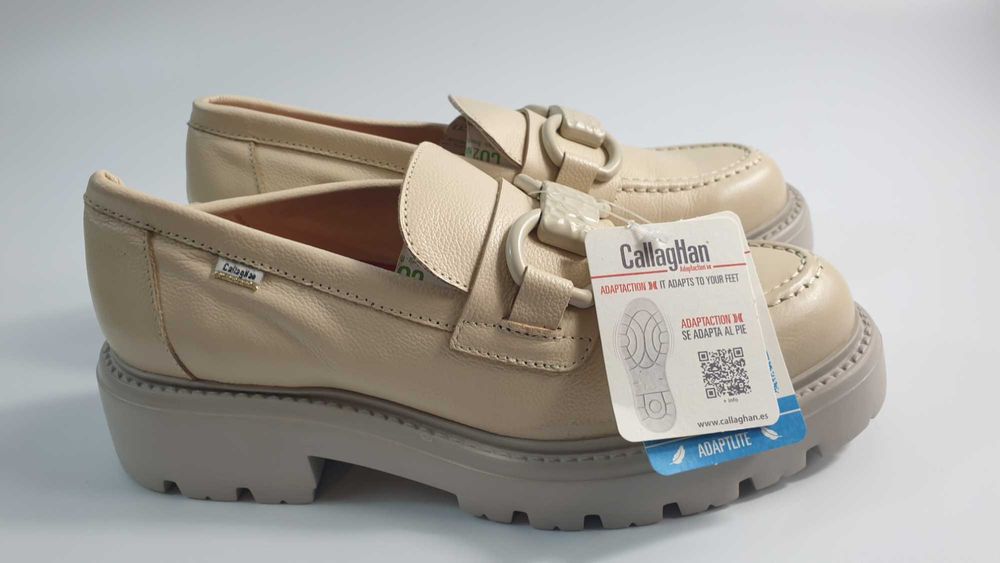 Callaghan Loafersy 32908 Beżowy rozmiar  39
