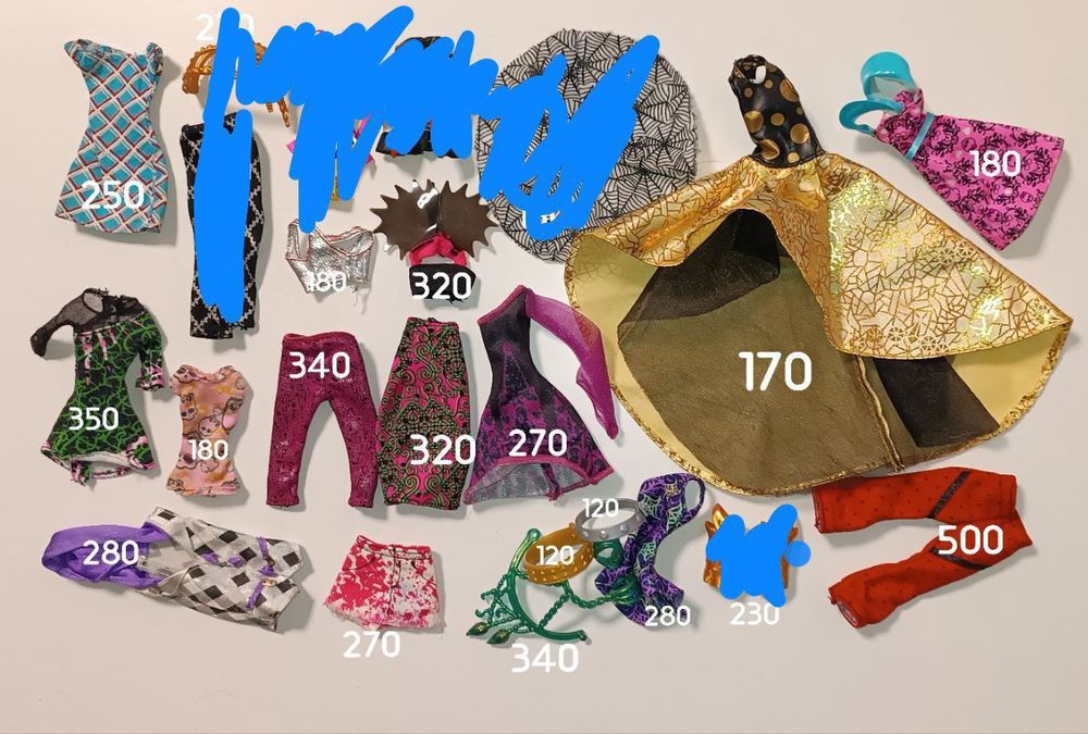 Аксесуари одяг взуття монстер хай monster high