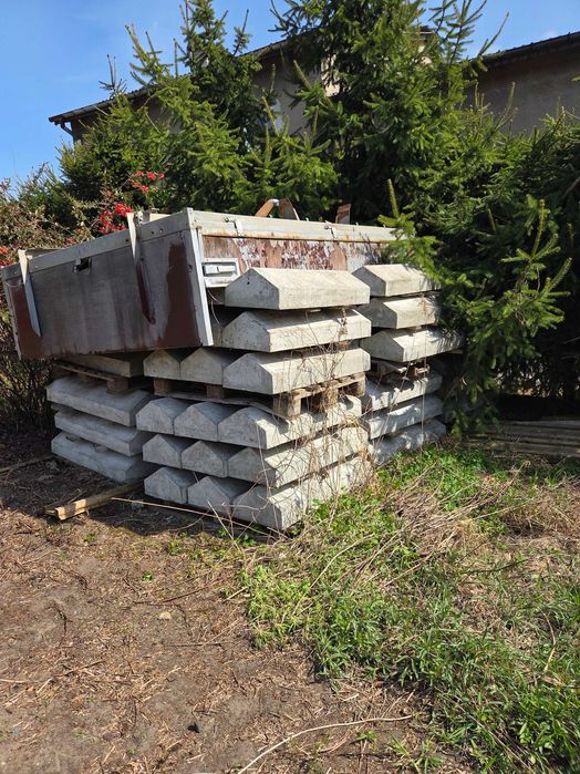 Betonowe Daszki na ogrodzenie 37x100cm