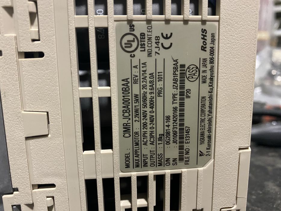 Yaskawa variador j1000