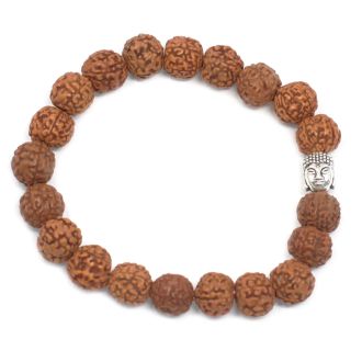 Pulseira Rudraksha Buda