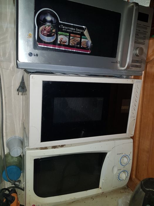 Микроволновка с электро грилем микроволновая печь