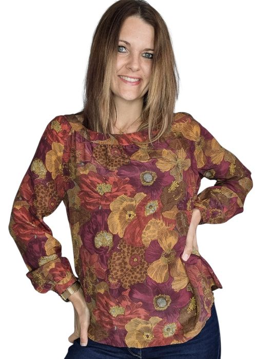 Śliczna bluzka italy 0039 rozmiar s/m