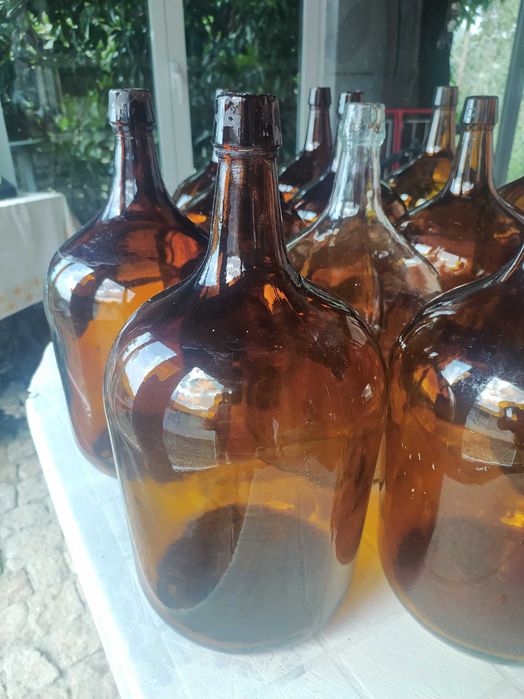 Garrafões para decoração