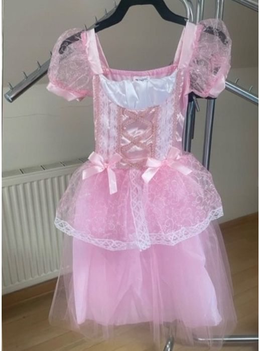 Stroj bal karnawałowy Barbie rozmiar 122-128 nowy