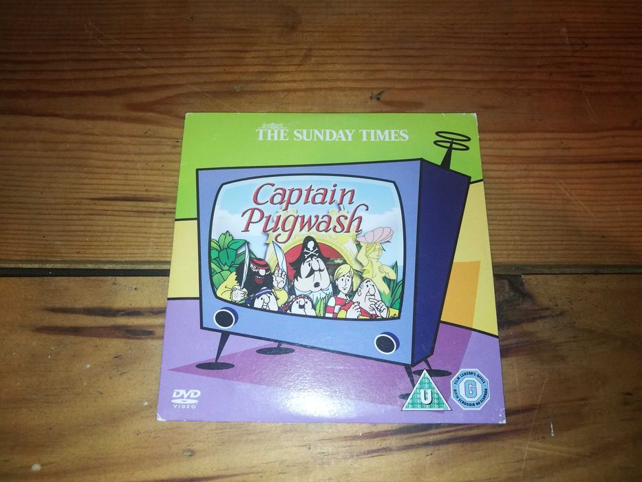 CAPTAIN PUGWASH	DVD sem legendagem - áudio Inglês