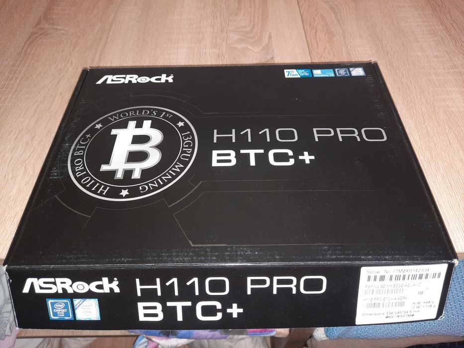 Płyta główna Asrock H110 PRO BTC+