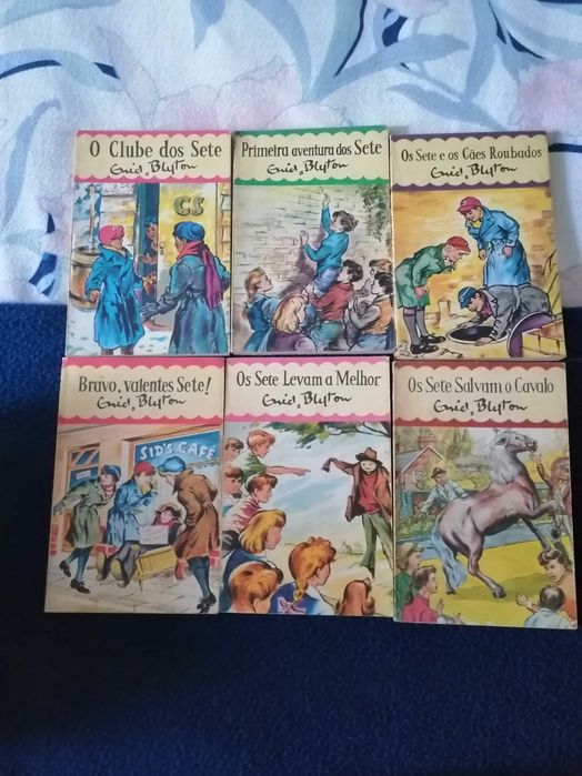 Os Sete e Os Cinco de Enid Blyton