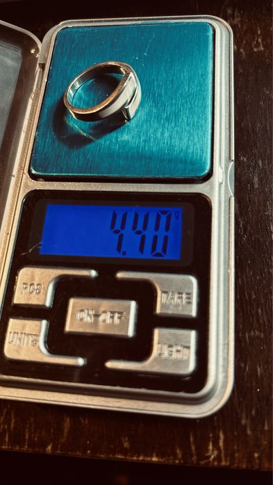 Srebrny pierscionek,perłowy