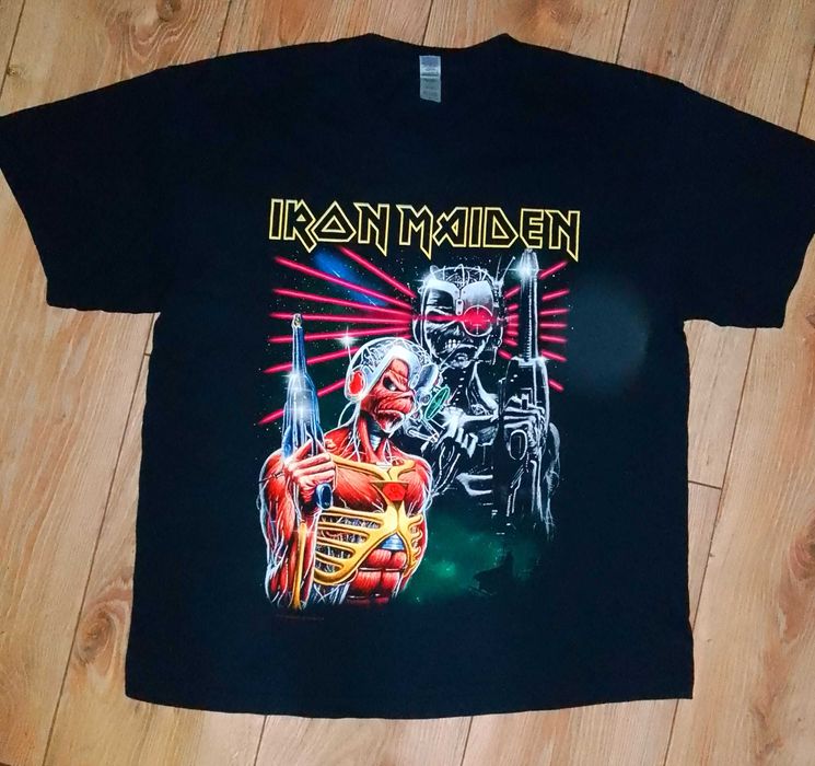 Koszulka, t-shirt Iron Maiden Somewehe  L