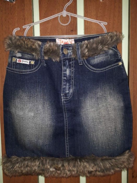 Дитячі джинсові спідниці