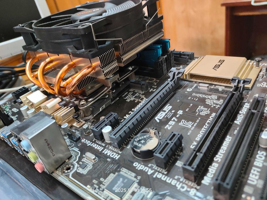 Комплект: ASUS Z97-P, Core I7-4790, G.Skill DDR3 16Gb, beQuiet SR LP