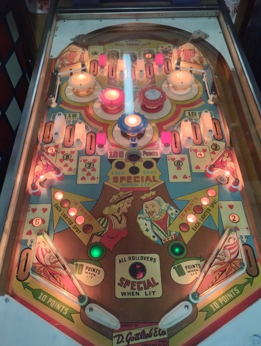 Máquina pinballs flipper