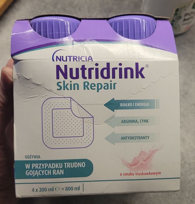 Nutridrink smak truskawka - 7 sztuk