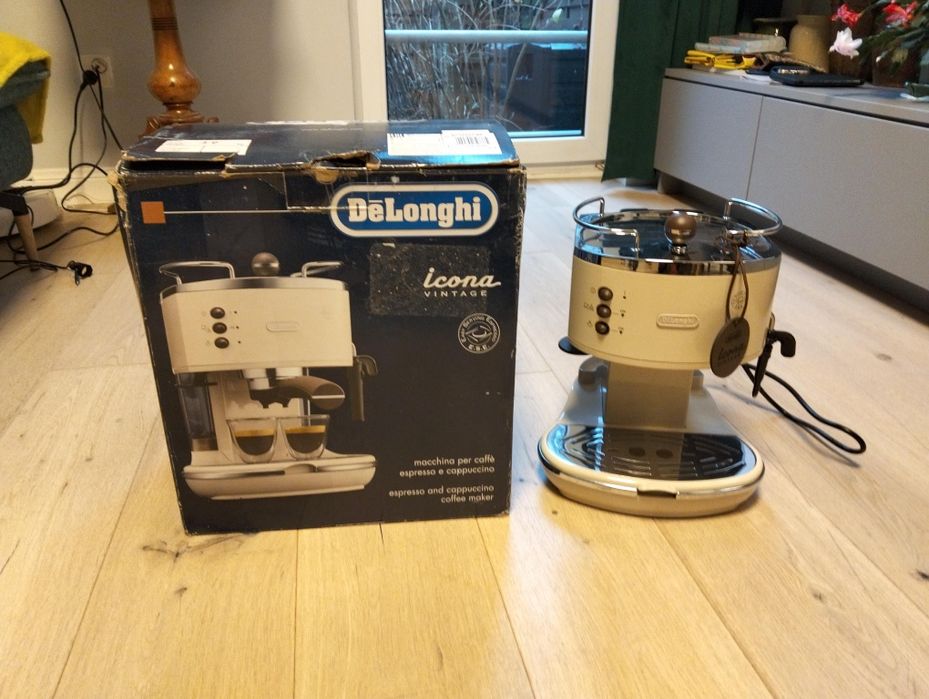 Ekspres ciśnieniowy DeLonghi Vintage retro