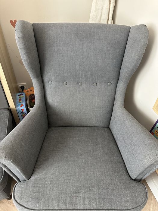 Fotel uszak Strandmon ikea