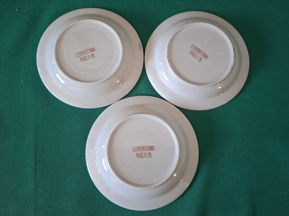 3 Antigas Chávenas de café orientais Lisheng