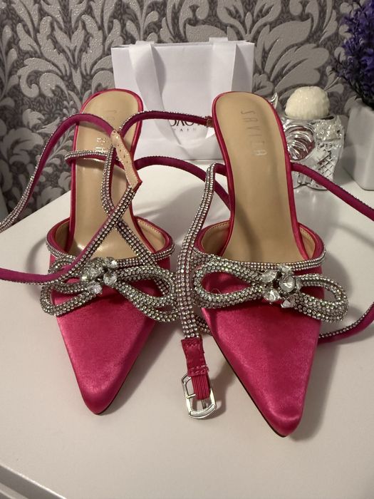 Босоніжки туфлі мешти лодочки