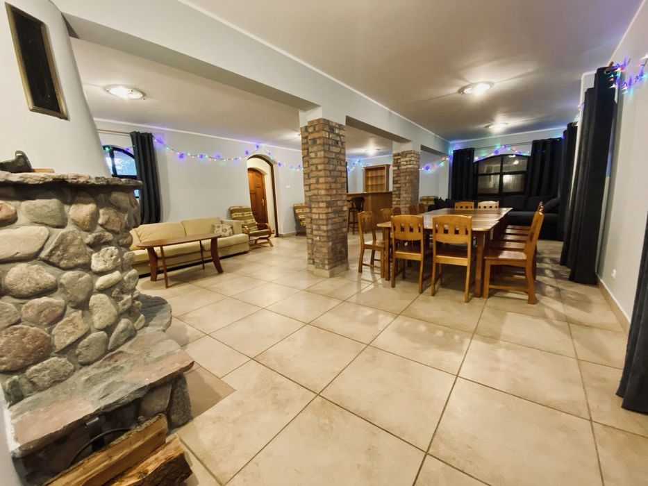 16 osobowy dom z kortem tenisowym, balią i sauną na Mazurach