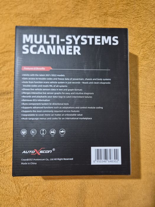 Skaner diagnostyczny Autoxscan RS830 PRO