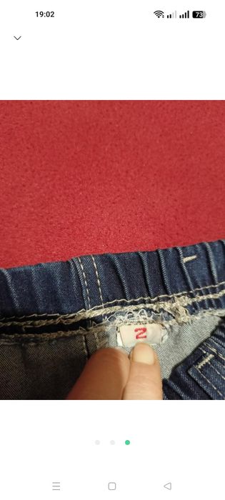 Джинси на дівчинку 2 роки , віддам , в подарунок , джинсові штани