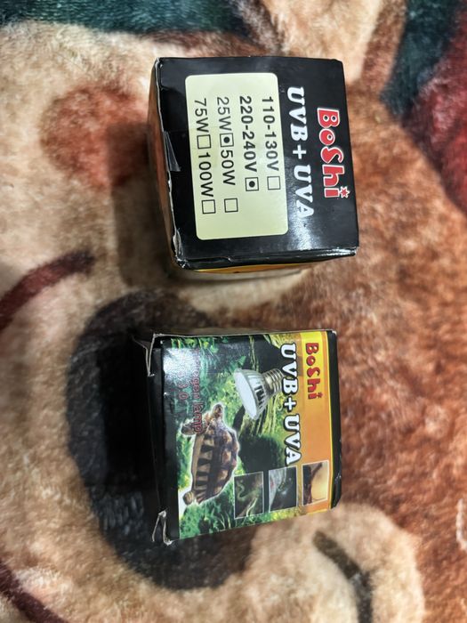 Лампочка для черепах UVB+UVA