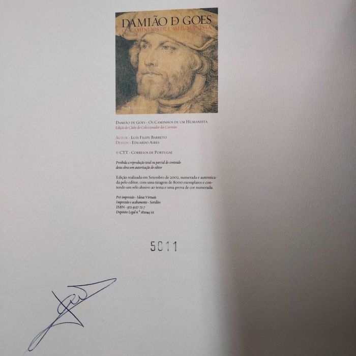 Damião de Goes - Luís Filipe Barreto (Edição CTT)