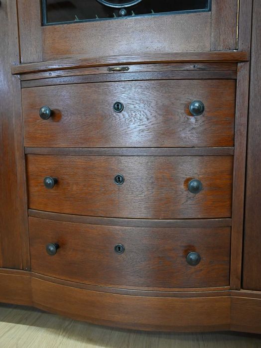 piękna szafa międzywojenna szuflady 121701