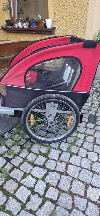Przyczepka rowerowa dwuosobowa
