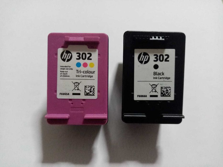 Tinteiros HP 302 vazios