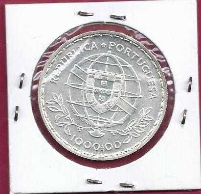 REPUBLICA 1.000 Escudos  1980  Camões  Prata