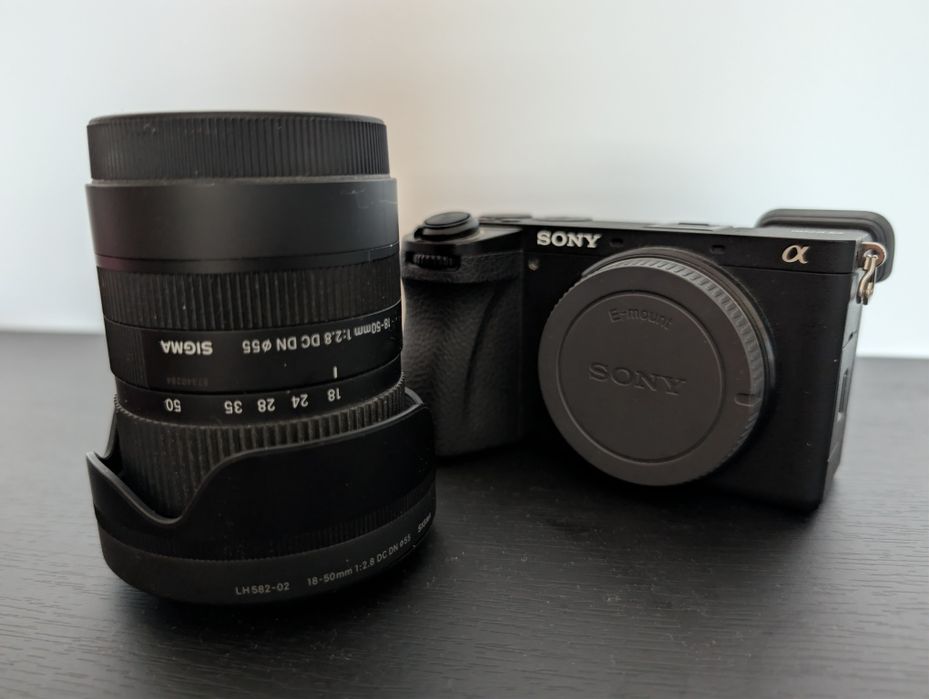 Sony a6700 + sigma 18-50 2.8f