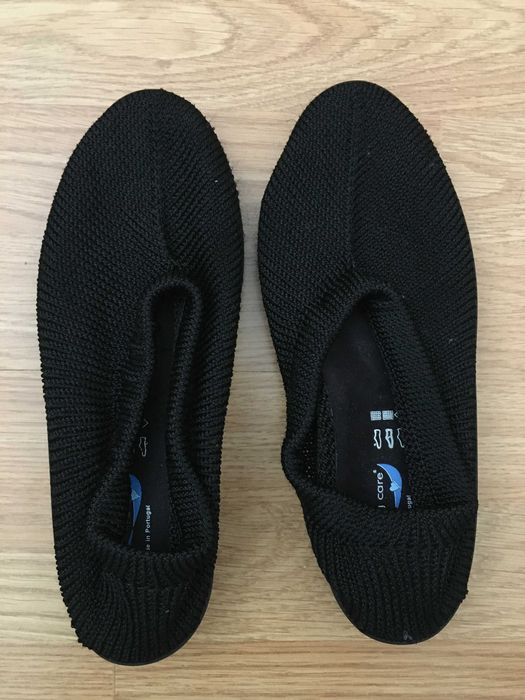 Sapatos de malha ortopédicos para senhora