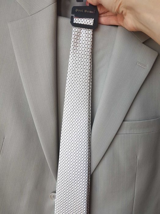 Чоловічий костюм Sage Plaza+подарунок галстук Paul Beсker 52 р