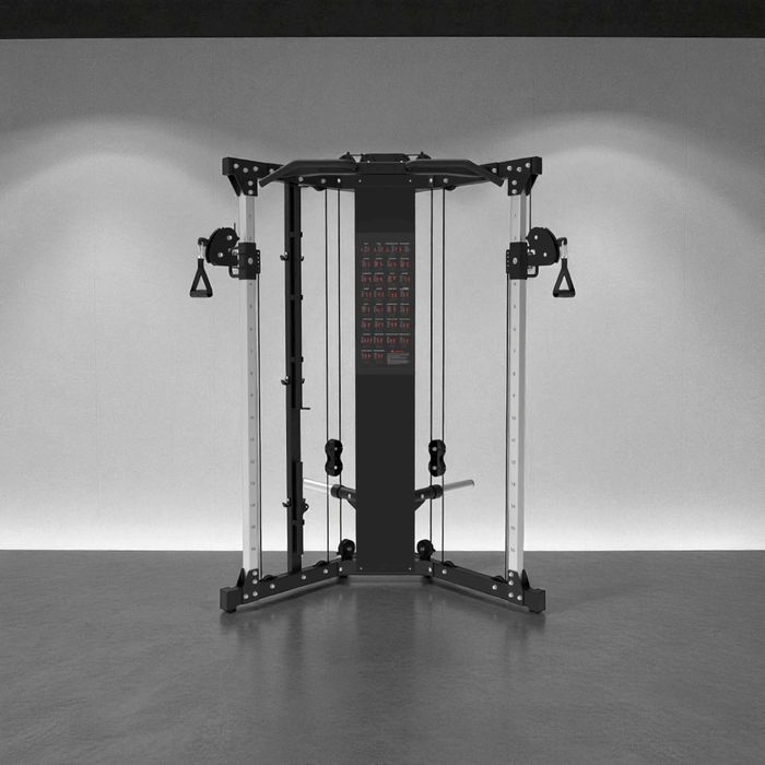 Dual Adjustable Pulley System Plate Loaded Krause Fitness
