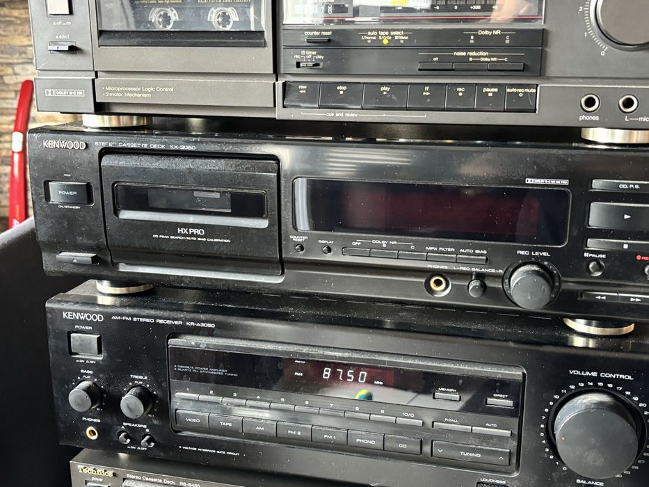 Kenwood KR A3050 amplituner deck technics