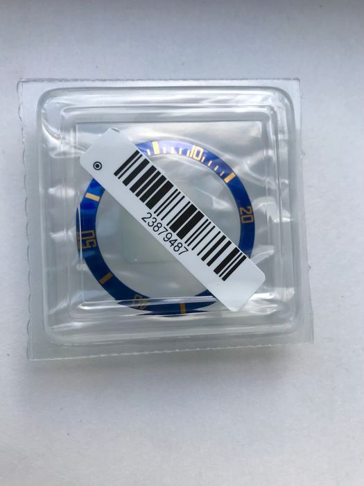 Rolex- wkładka pierścienia kolor blue.