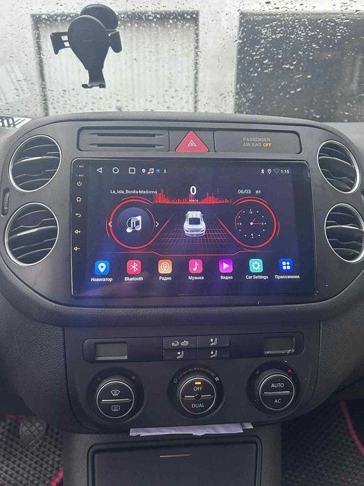 Nowe Radio/Nawigacja ANDROID Volksvagen Tiguan (2+32/4+64gb)