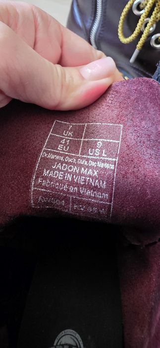 Dr. Martens Jadon Zip Max Oxblood Atlas