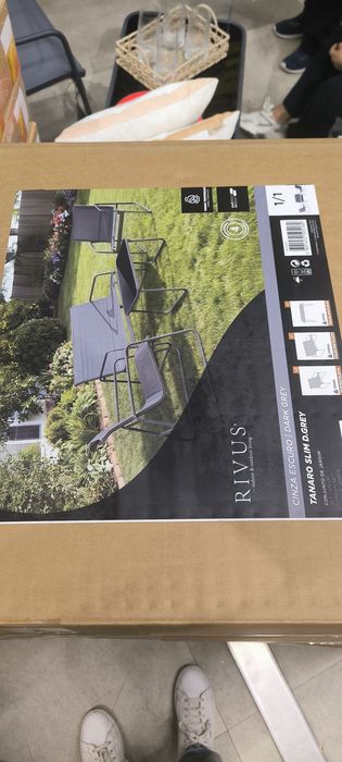 Conjunto jardim selado novo
