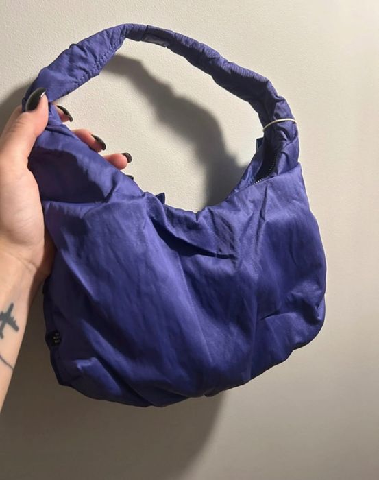 Nowa Adidas torebka do ręki fluo fiolet lata 80te