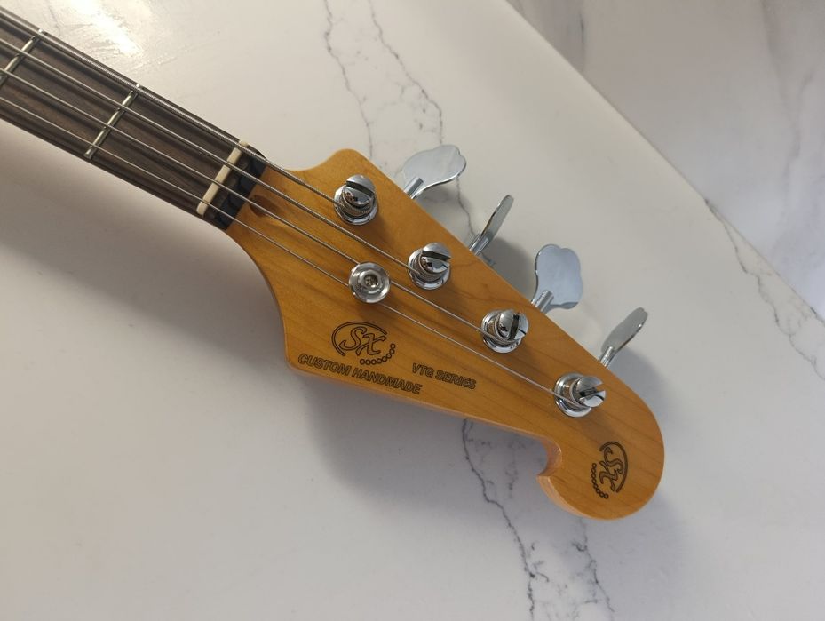 Електрогітара Harley Benton telecaster + J-Bass SX Olympic White