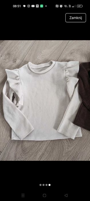 Bluzki długi rękaw