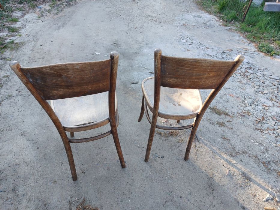 Krzesła prl loft vintage nie hałas