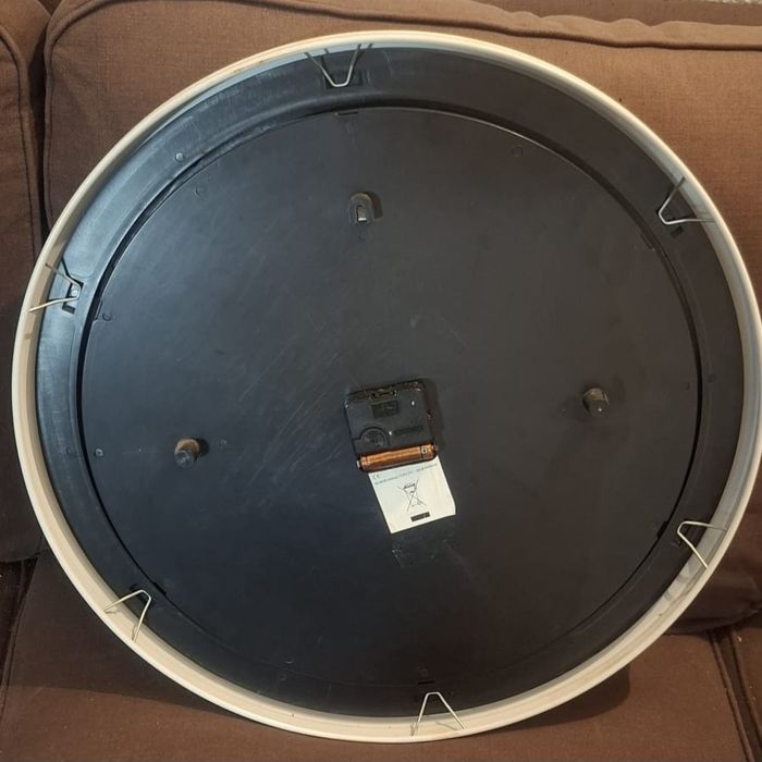 Relógio Branco 51 cm diâmetro