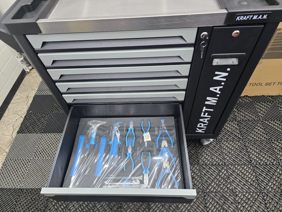 Carinho de ferramentas 7 gavetas