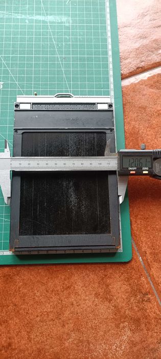 5un Cassete filme 4x5 film holder