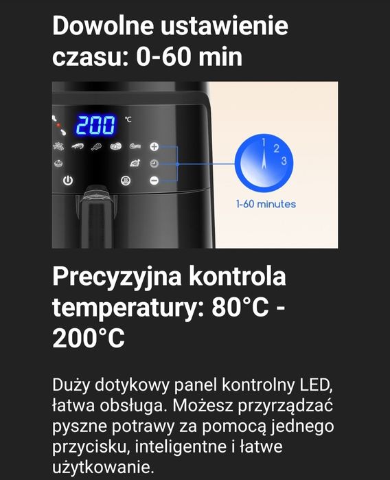 Airfryer na gwarancji